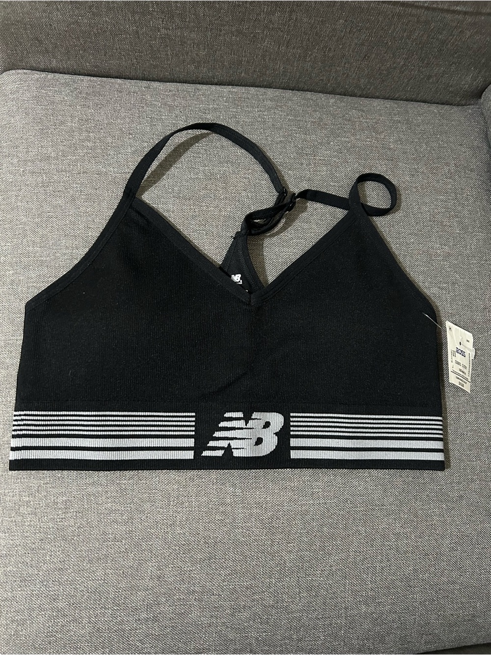 New Balance Black Sports Bralette size L